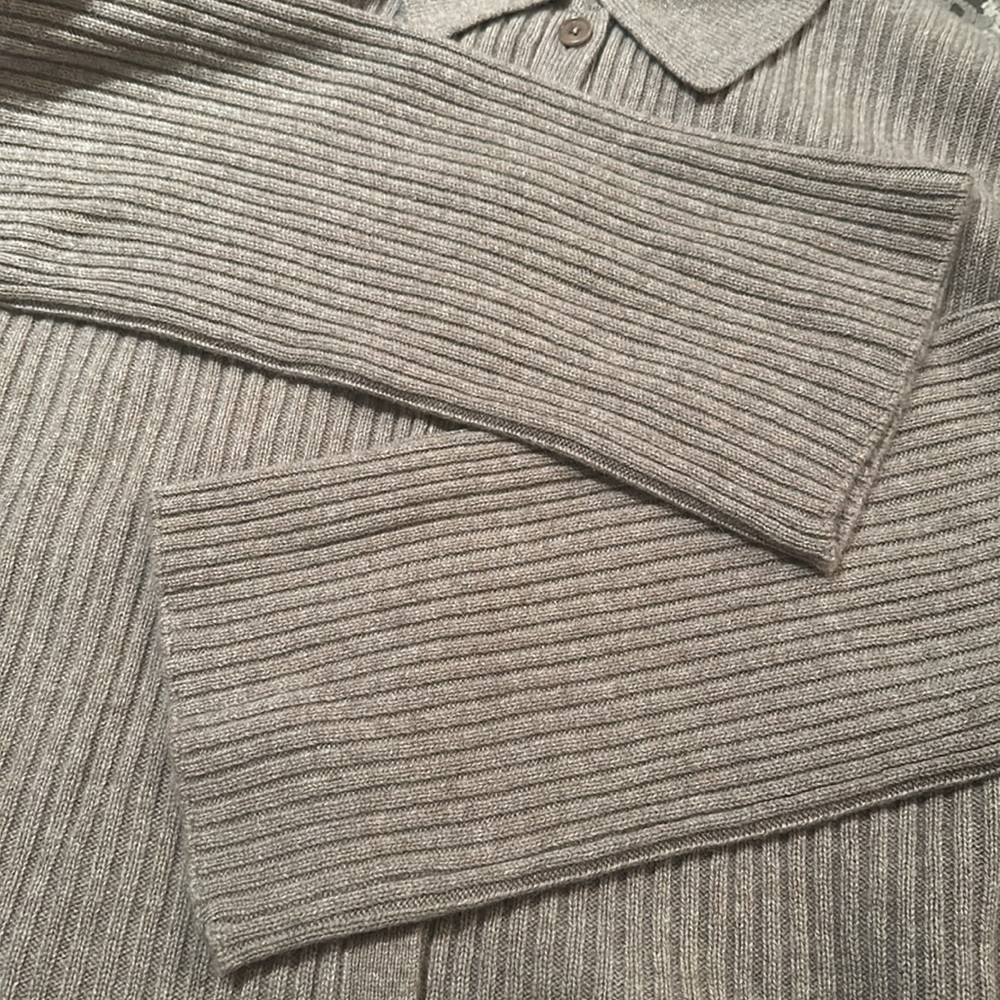NEW Reformation Fantino Cashmere Collared Cardigan  in Oatmeal | size M - Picture 12 of 12